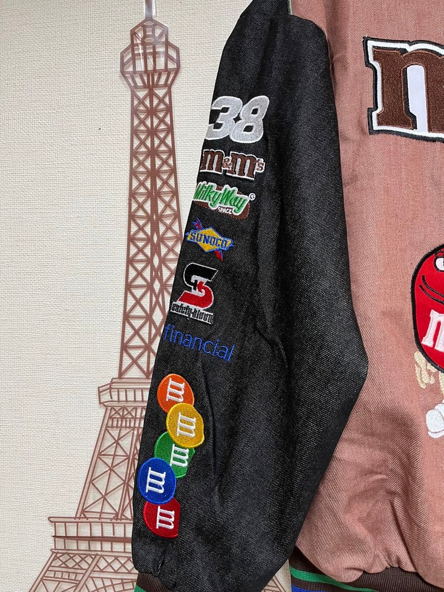 JH DESIGN m&m'sレーシングジャケット総刺繍パッチワーク｜Yahoo