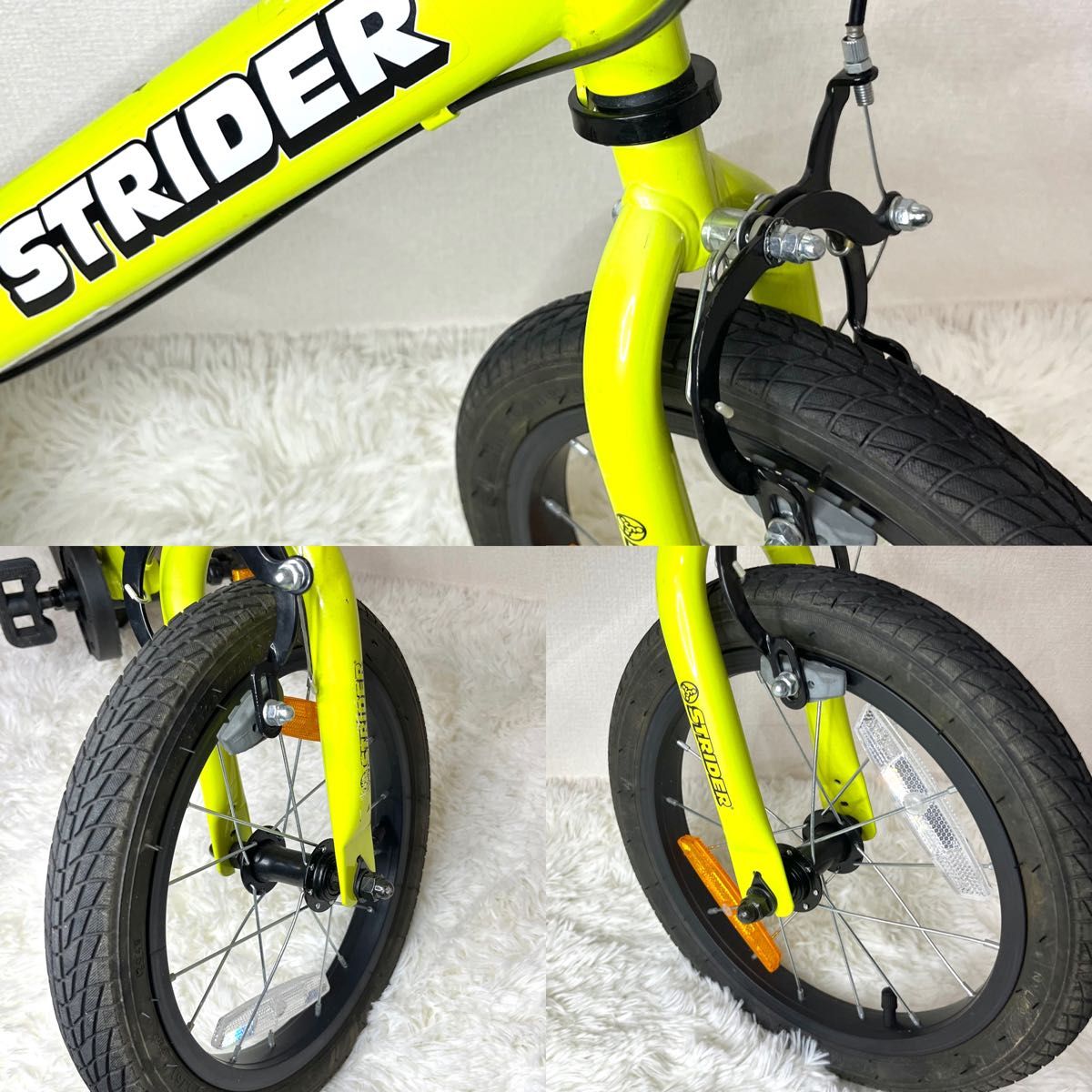 希少色_極美品 STRIDER ストライダー 14X ライムイエロー限定色｜Yahoo