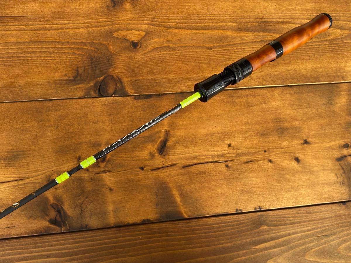 トラウトロッド ウッドグリップ フェルールロッド 5ft2inch 山女魚