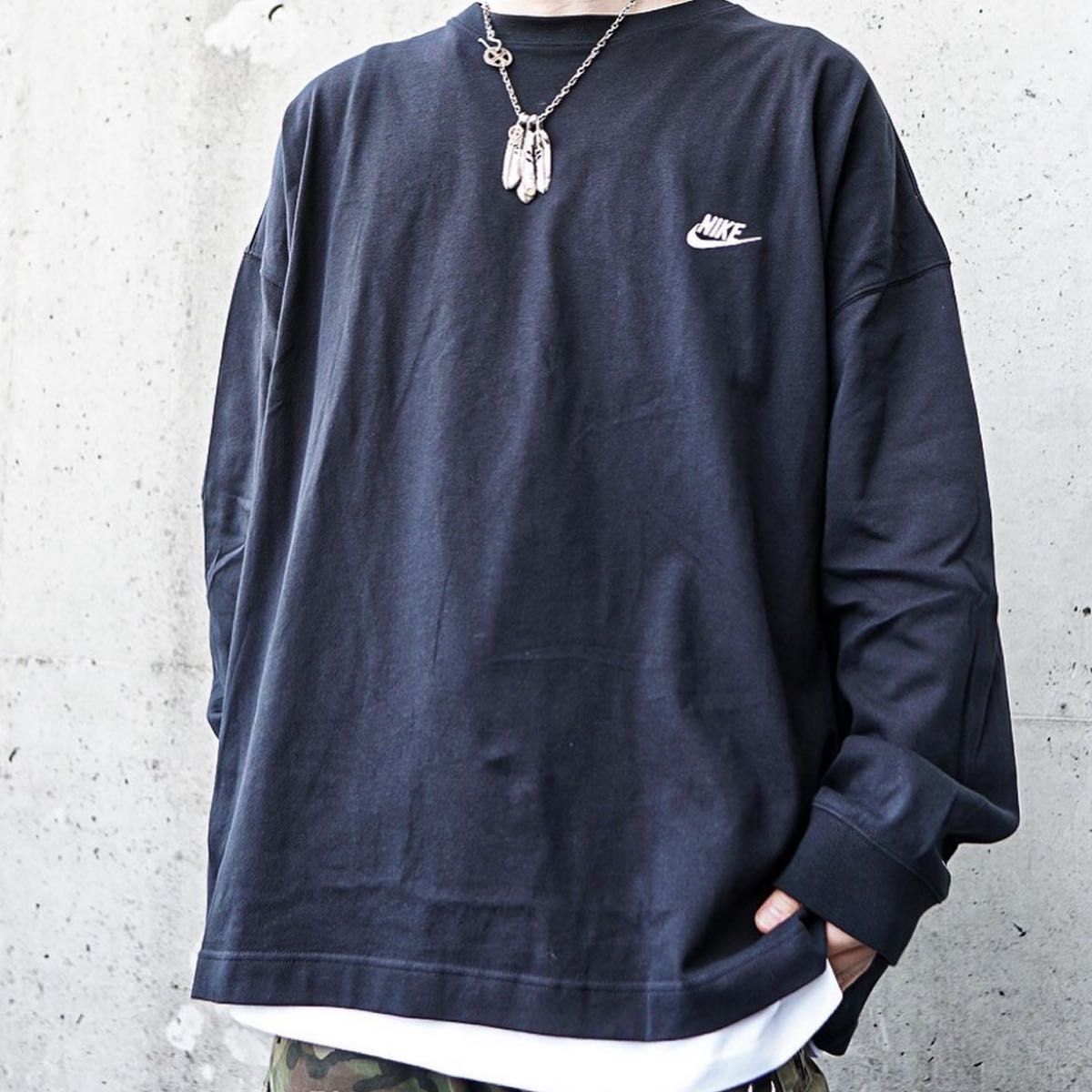 PEACEMINUSONE × Nike】 L/STee ロングスリーブティー【S】ブラック