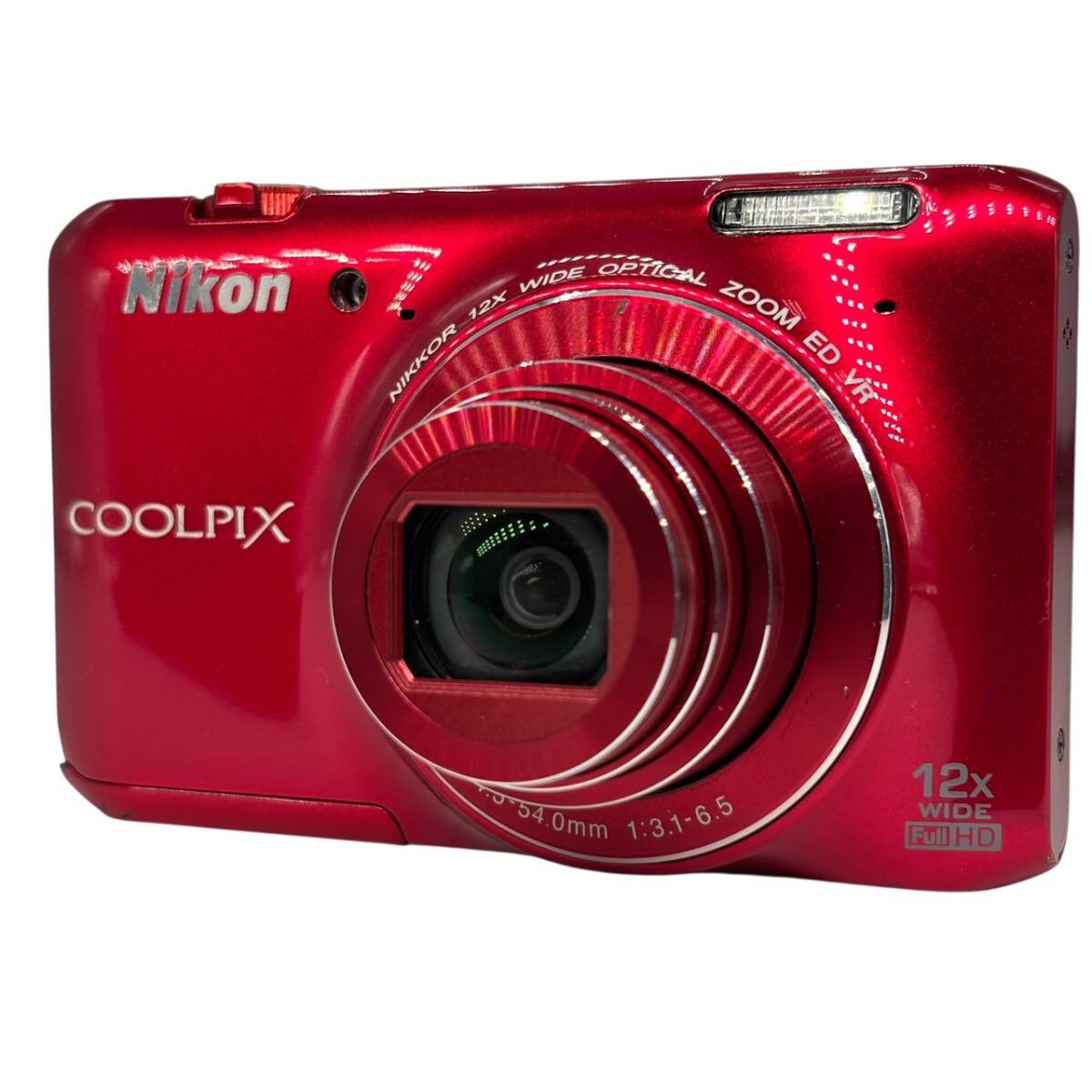 Nikon COOLPIX S6400 赤 動作確認済み Nikon Coolpix S6400 動作確認