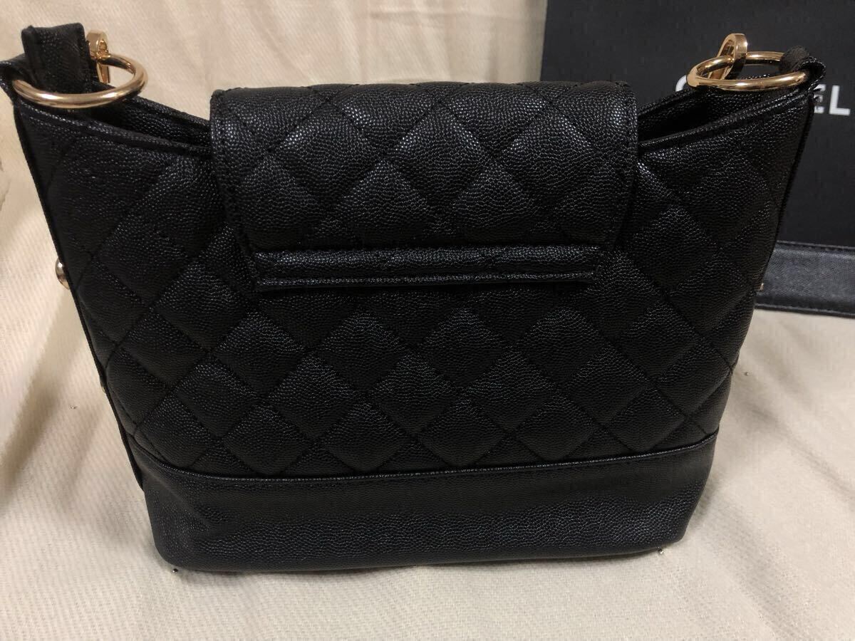 CHANEL シャネル ノベルティ ショルダーバッグ 訳あり 2way チェーン