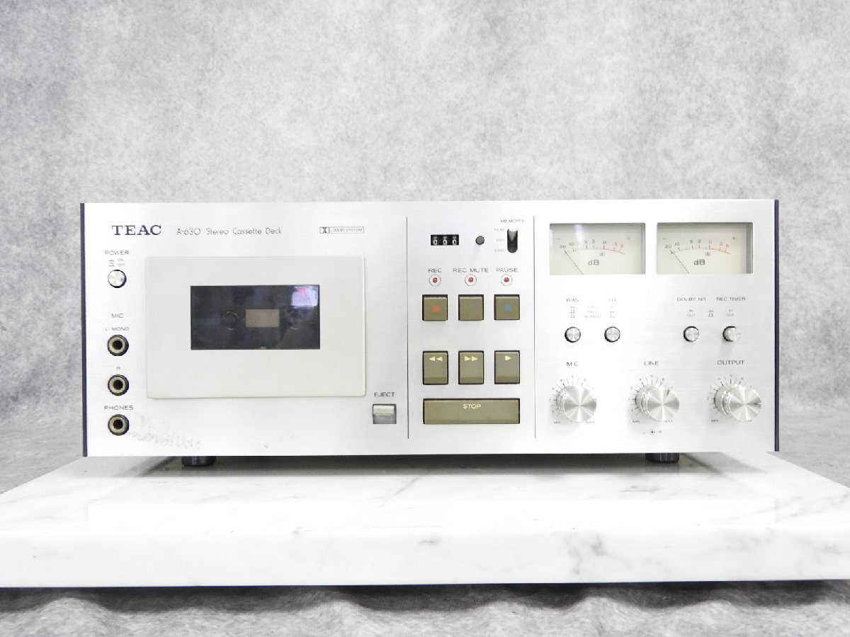 TEAC / ティアック A-630 カセットデッキ 4トラック・2チャンネル