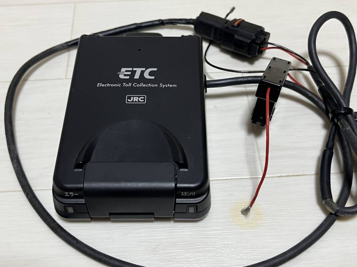 バイク用ETC JRM-12 日本無線 JRC アンテナ一体型 二輪用 オートバイ用 ETC