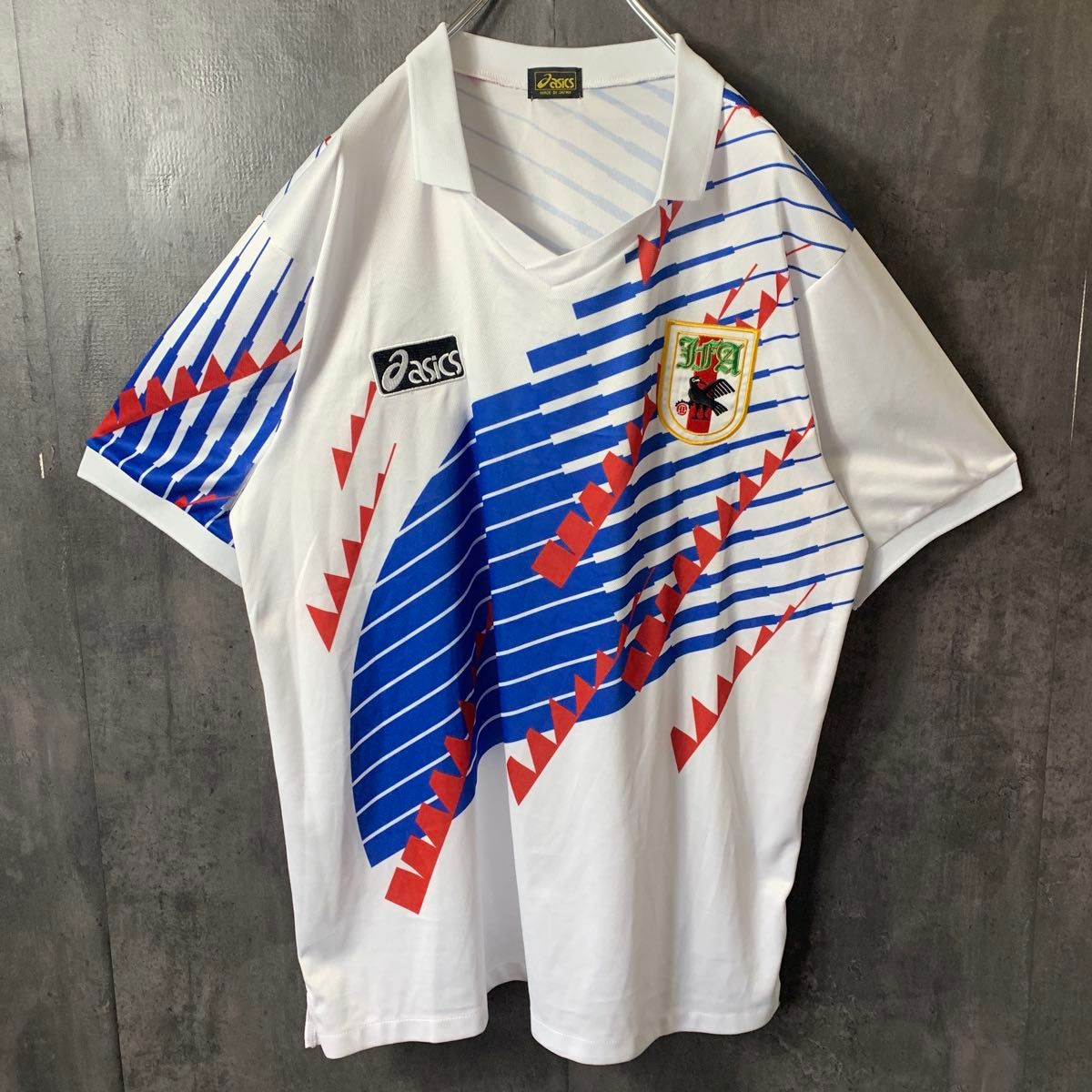 ドーハの悲劇】 asics 古着 サッカー 日本代表 94年 ユニフォーム