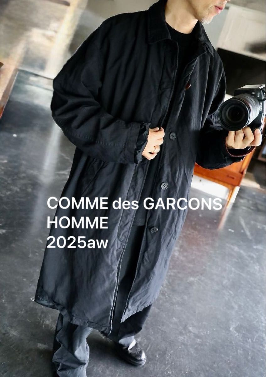 COMME des GARCONS HOMME 25aw 製品染め エステルツイル バルカラー