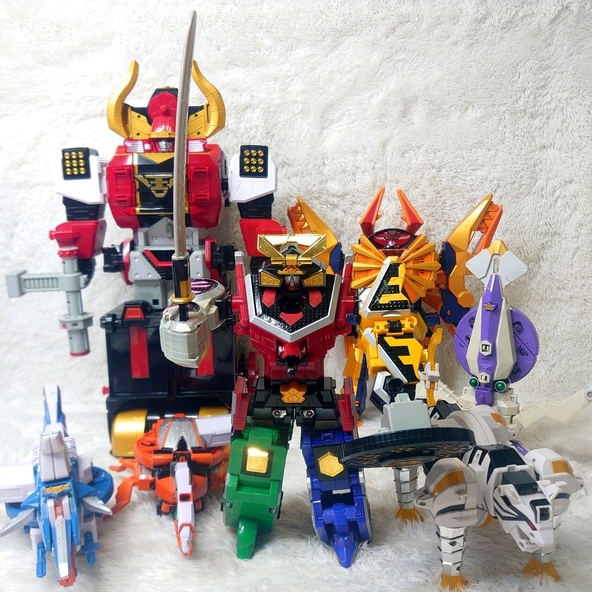 完品】DXサムライハオー 侍戦隊シンケンジャー 11体まとめ売り 天下