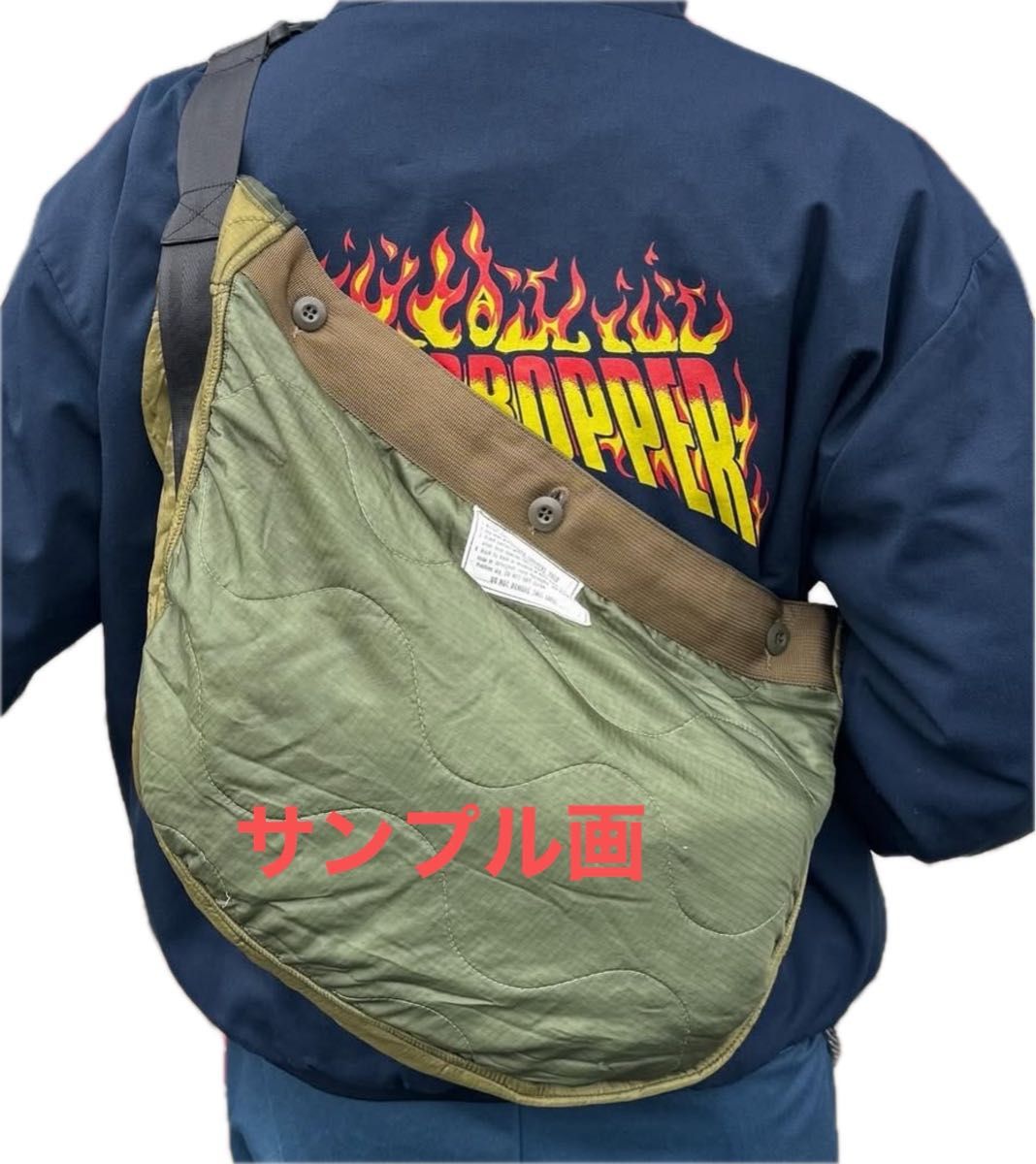 希少色 Usキムタク 木村拓哉 M-65 Quilted Liner メッセンジャーバッグ