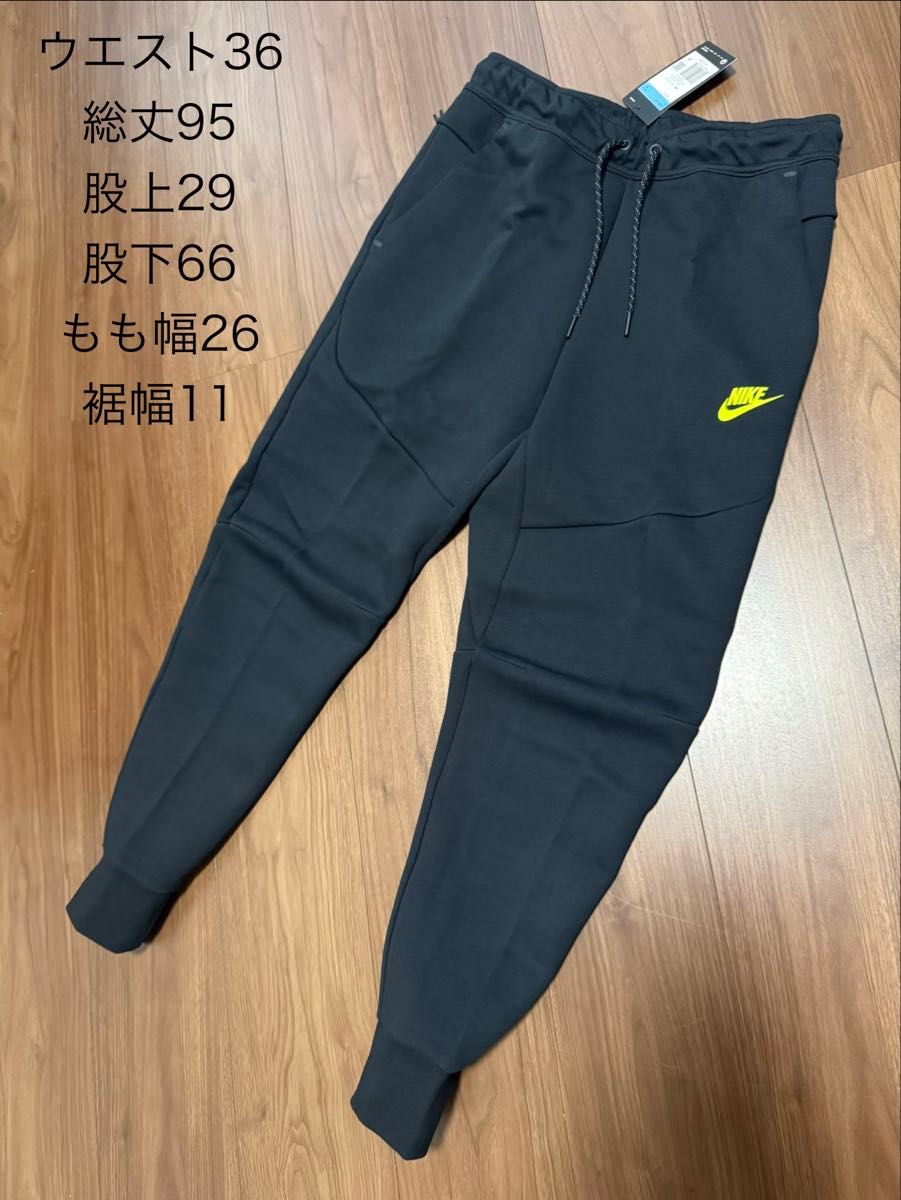 ブラック ボルトカラー メンズL/M テックフリース セットアップ NIKE