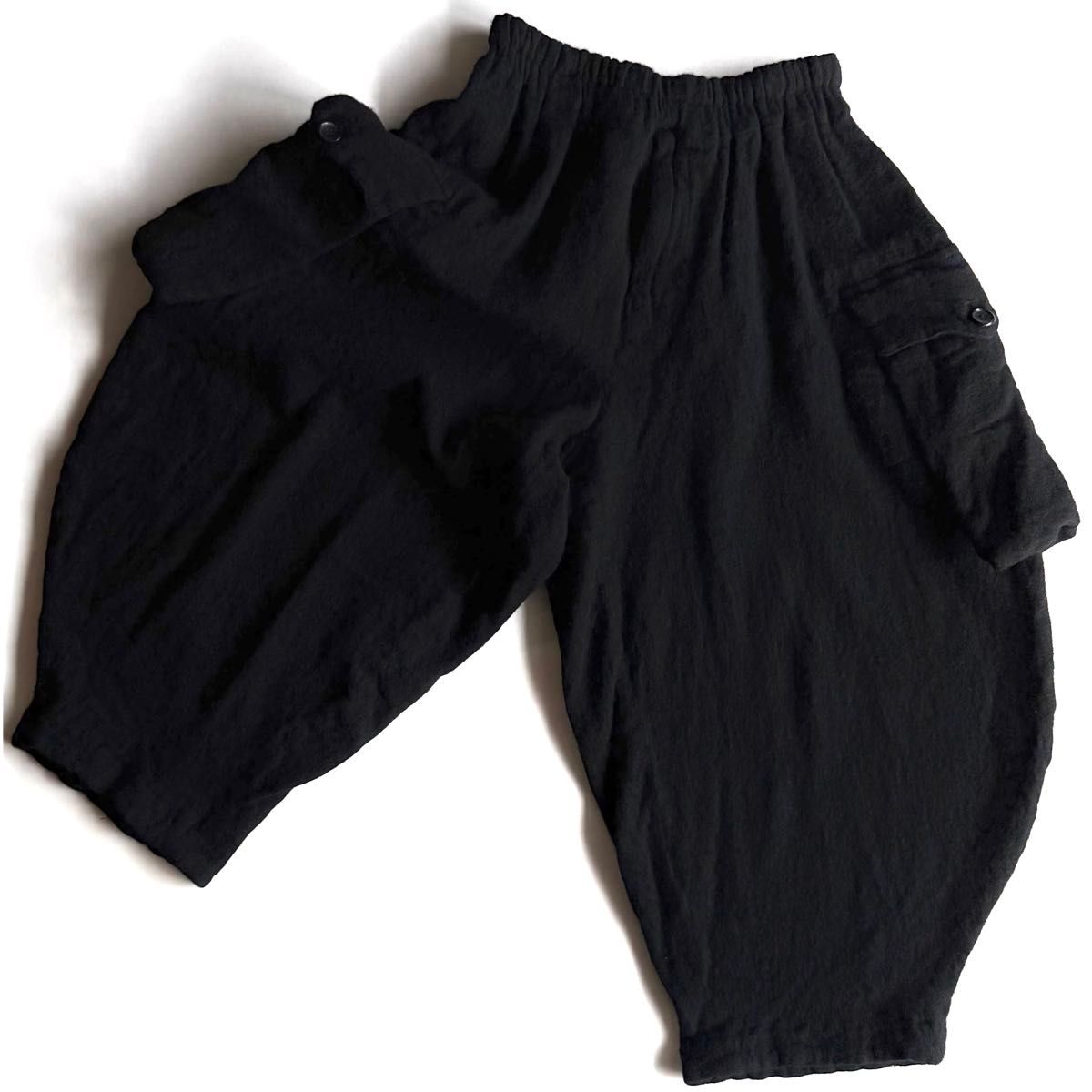 美品》 BLACK COMME des GARCONS ブラック コムデギャルソン ウール縮