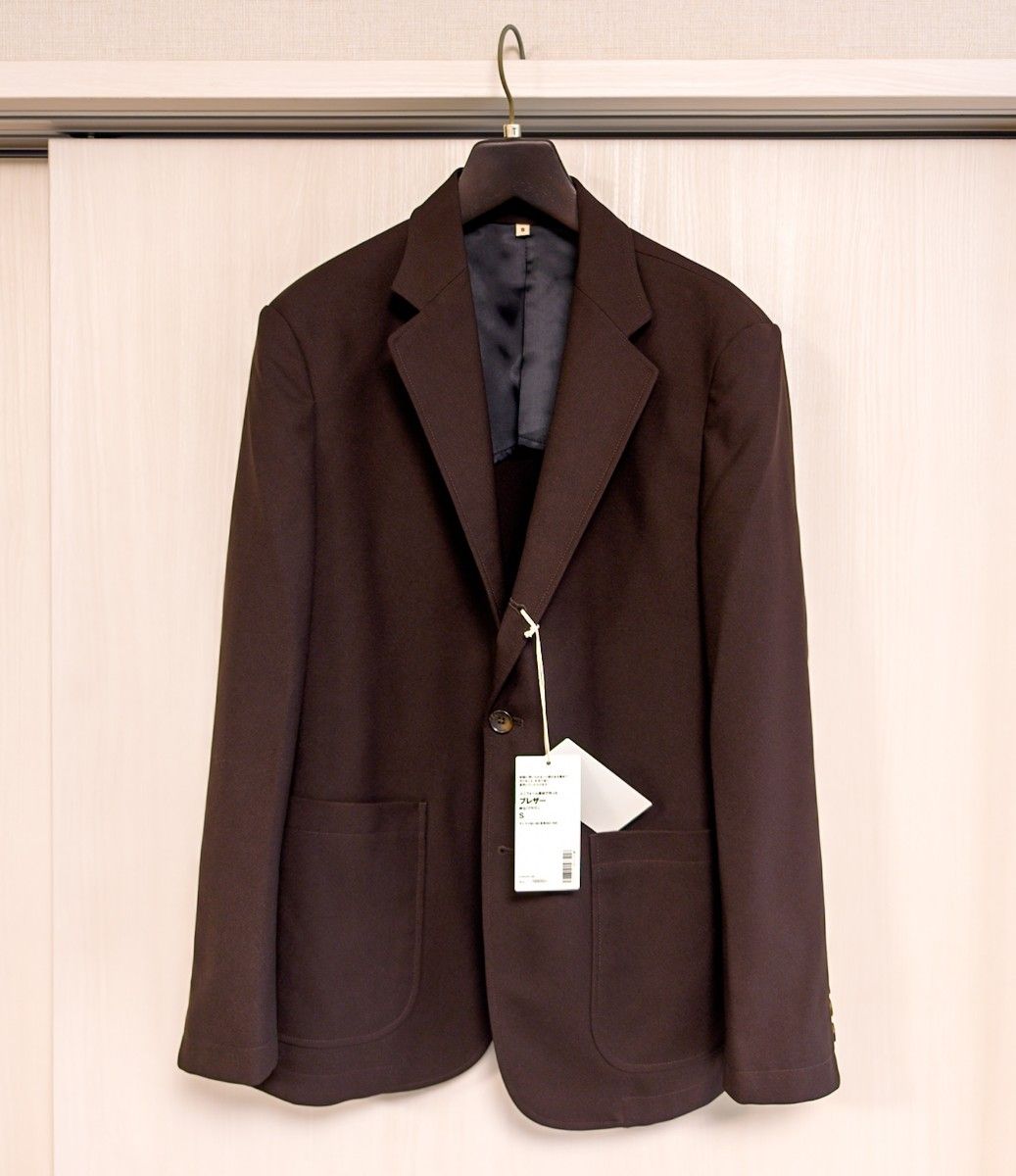 MUJI Labo ユニフォーム素材で作ったブレザー ブラウン Sサイズ｜Yahoo