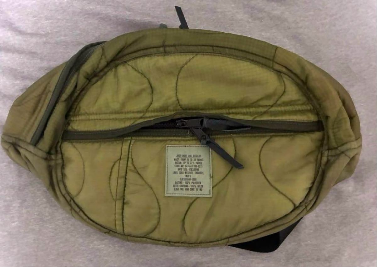 US Customized US Military M-65 Quilted Liner BodyBag キムタク 木村