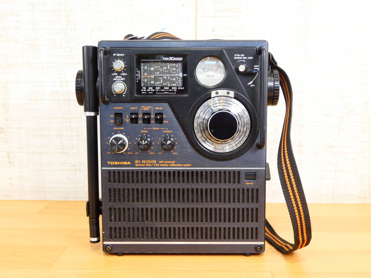 デッドストックBCLラジオ☆東芝トライエックス2000 TOSHIBA 東芝
