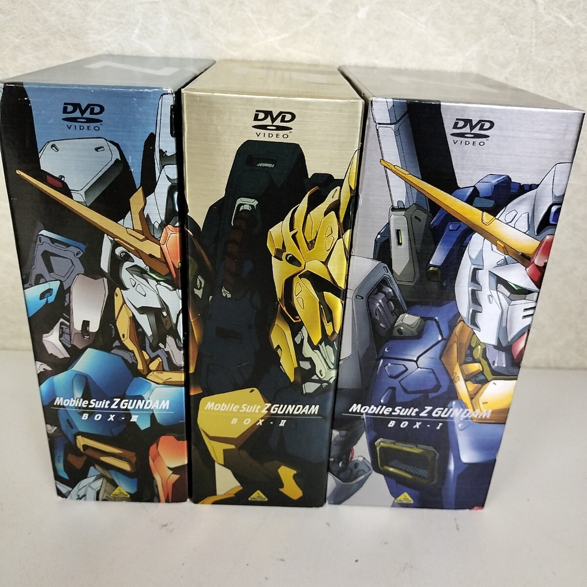 機動戦士Zガンダム メモリアルボックス版 DVD-BOX GUNDAM 全巻 box1-3