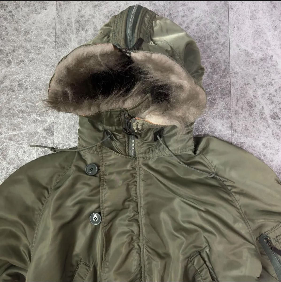 ALPHA INDUSTRIES N-2B フライトジャケット USA製 短丈 ヴィンテージ