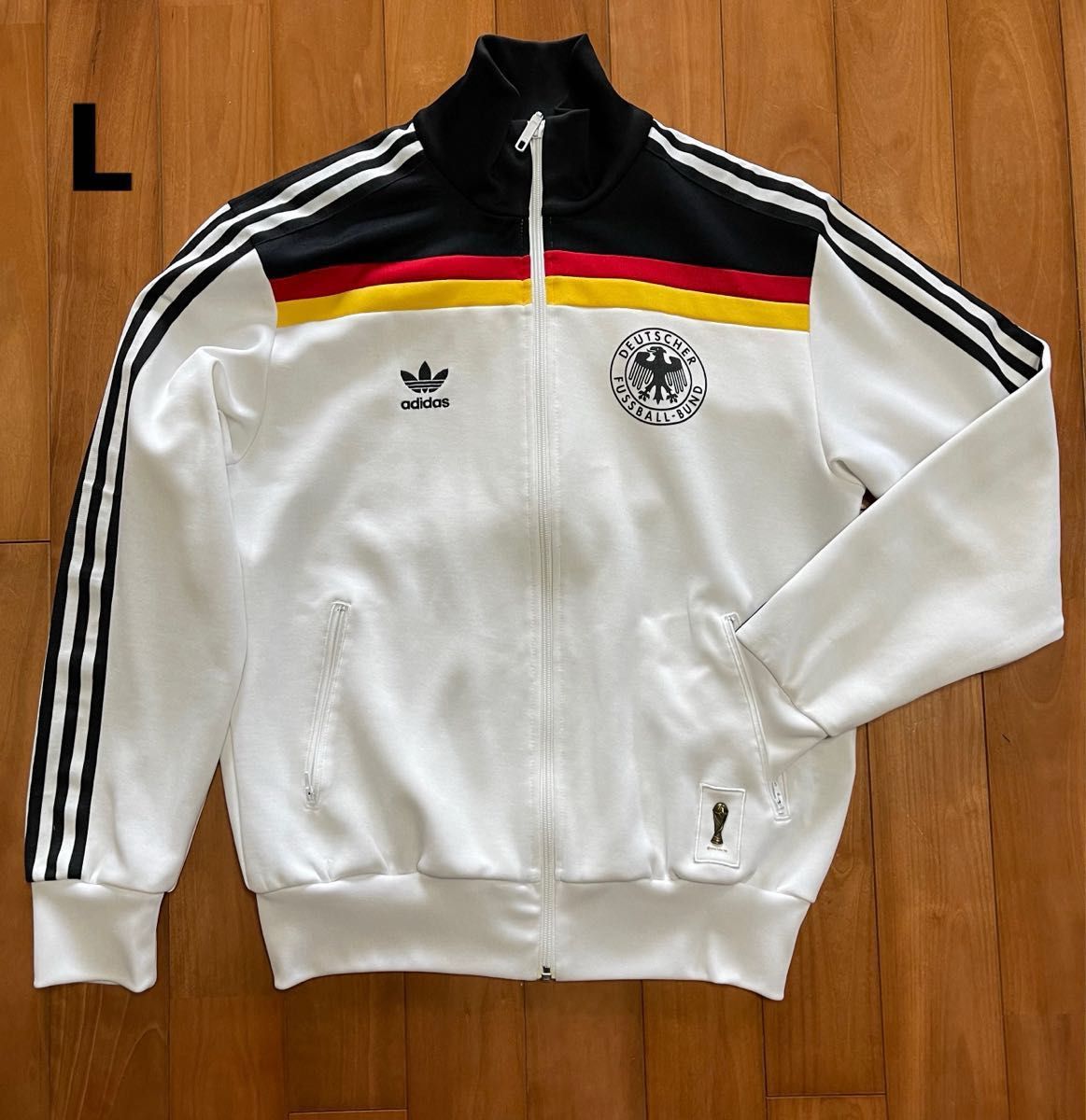 アディダス adidas ドイツ代表 トラックジャケット国旗タグ ジャージ