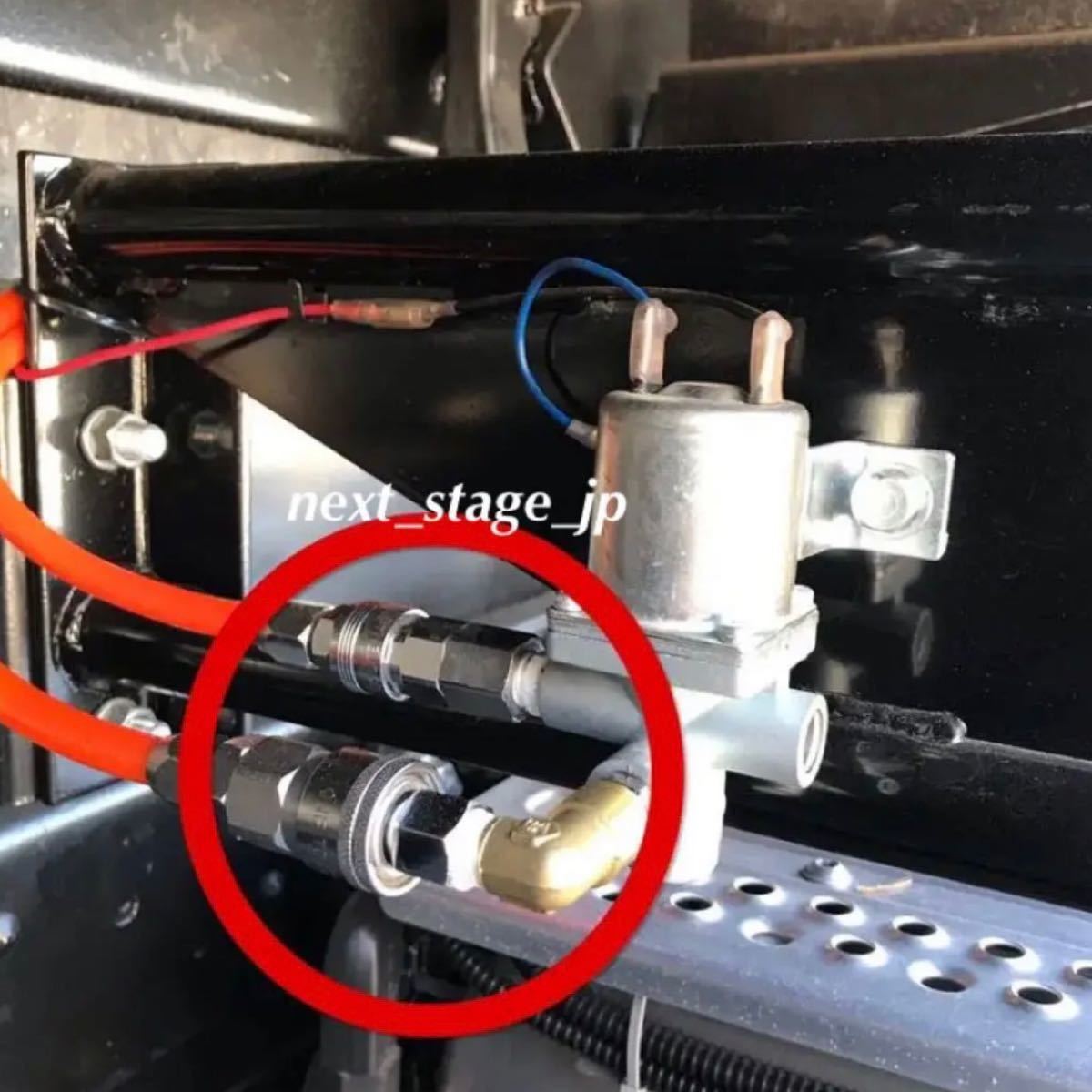 専用カプラーソケットセット 90°】キシューンバルブ（排気バルブ