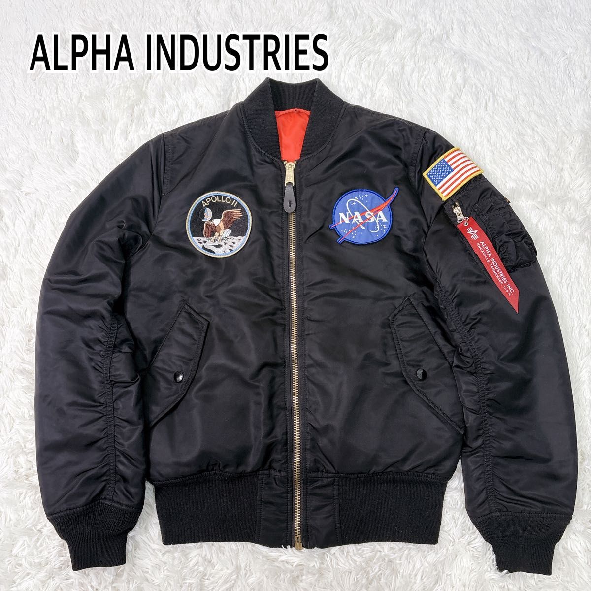 激レア 50周年記念 ALPHA INDUSTRIES フライトジャケット ミリタリー