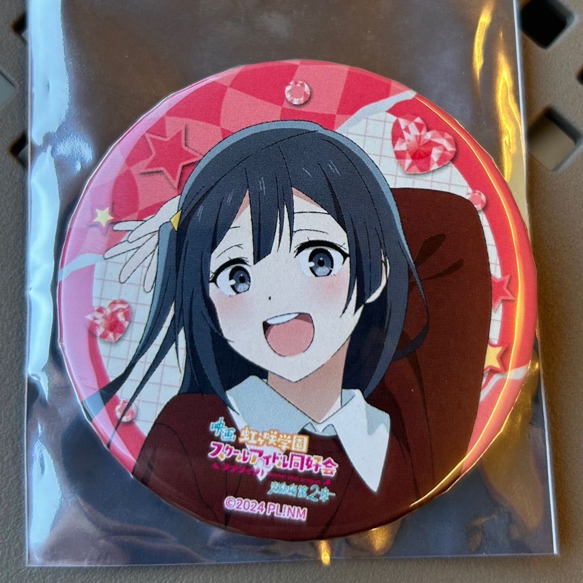 優木せつ菜缶バッジ ラブライブ 虹ヶ咲学園スクールアイドル同好会