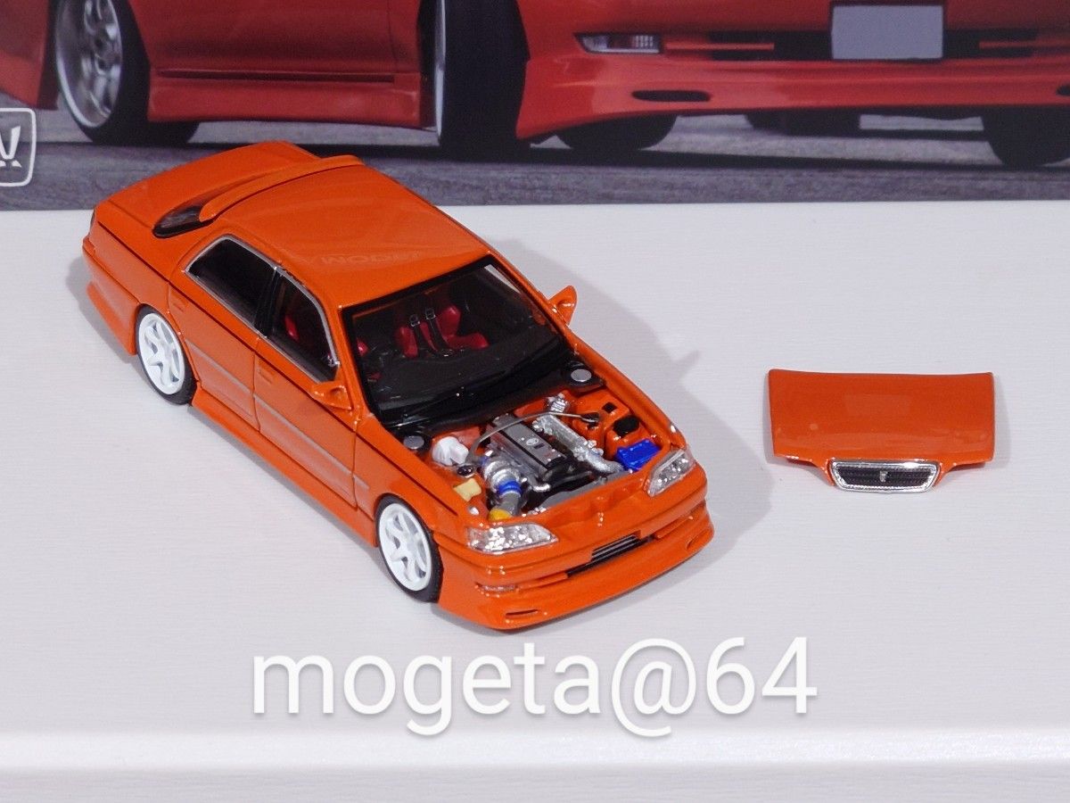 999台限定】MORTAL 1/64 TOYOTA CRESTA JZX100 クレスタ ルラーンG