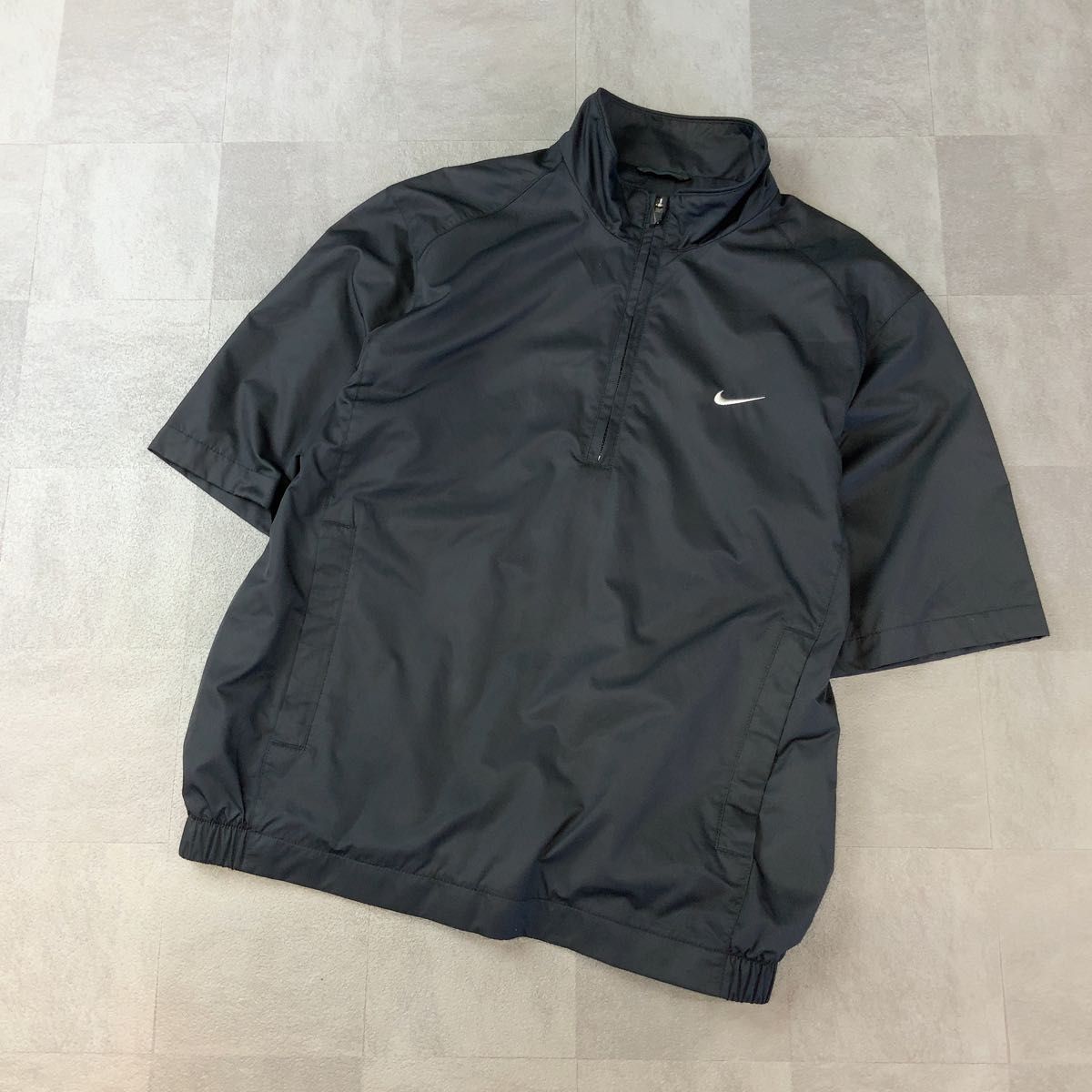 NIKE GOLF ナイキゴルフ ハーフジップ 半袖 ナイロンジャケット メンズ
