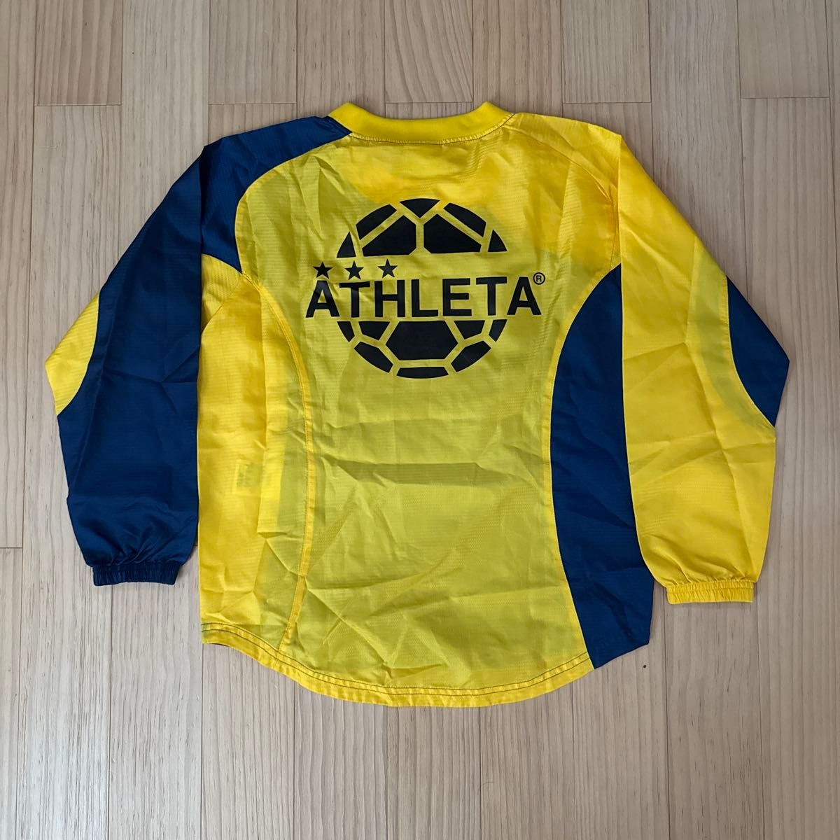 ATHLETA アスレタ ピステ 上下セット Size 140 ネイビー イエロー