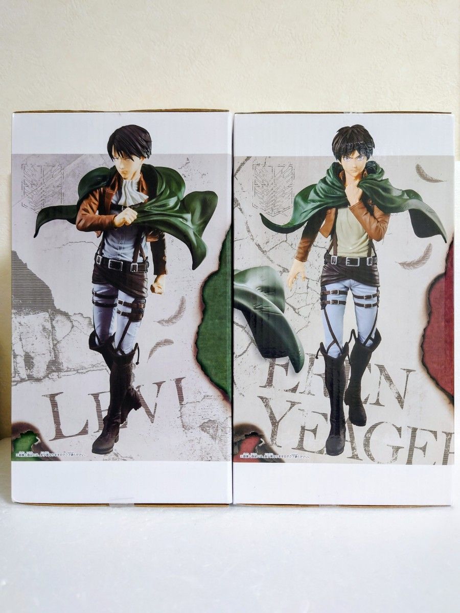 新品未開封】 進撃の巨人 grandista リヴァイ エレン・イェーガー