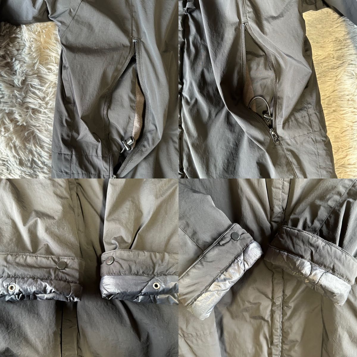 C P COMPANY シーピーカンパニー パファーモッズコート NYCRA素材