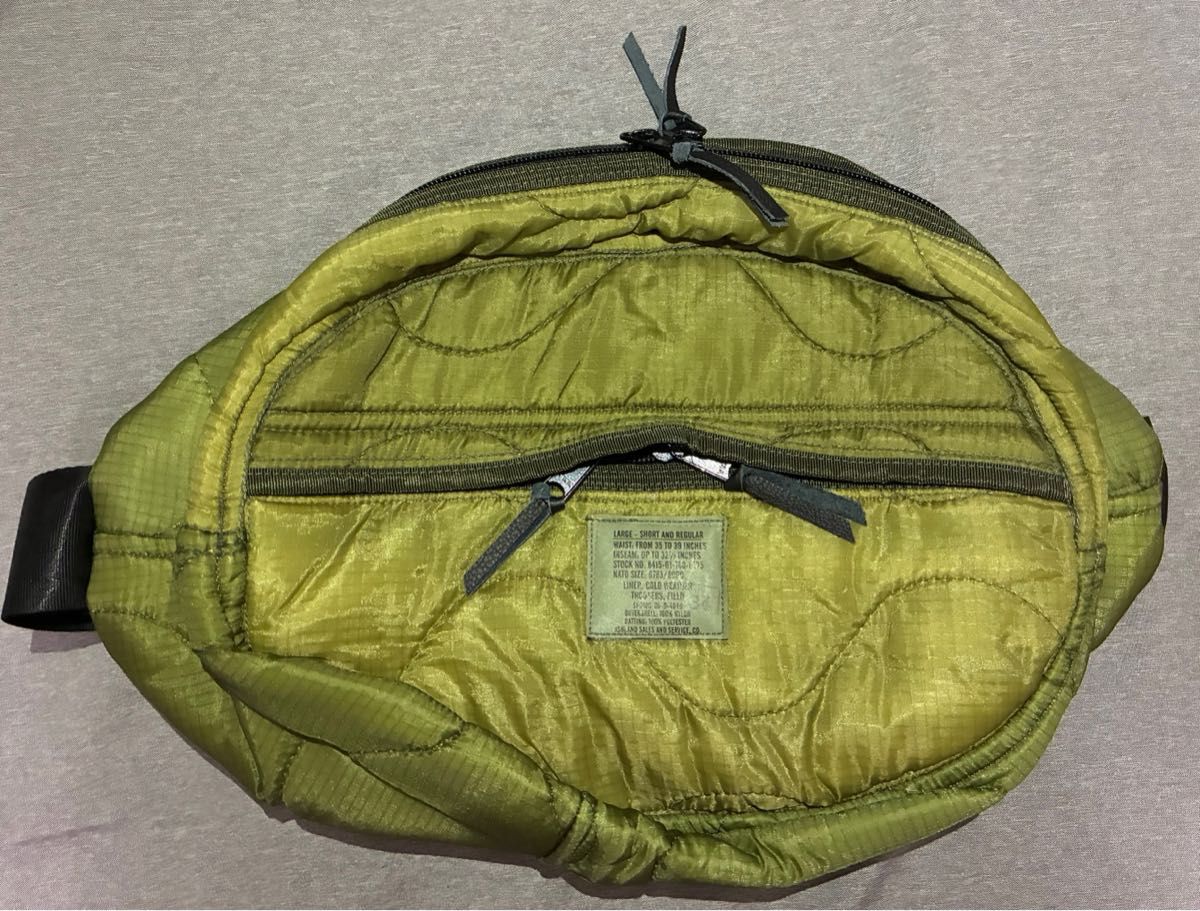 US Customized US Military M-65 Quilted Liner BodyBag キムタク 木村