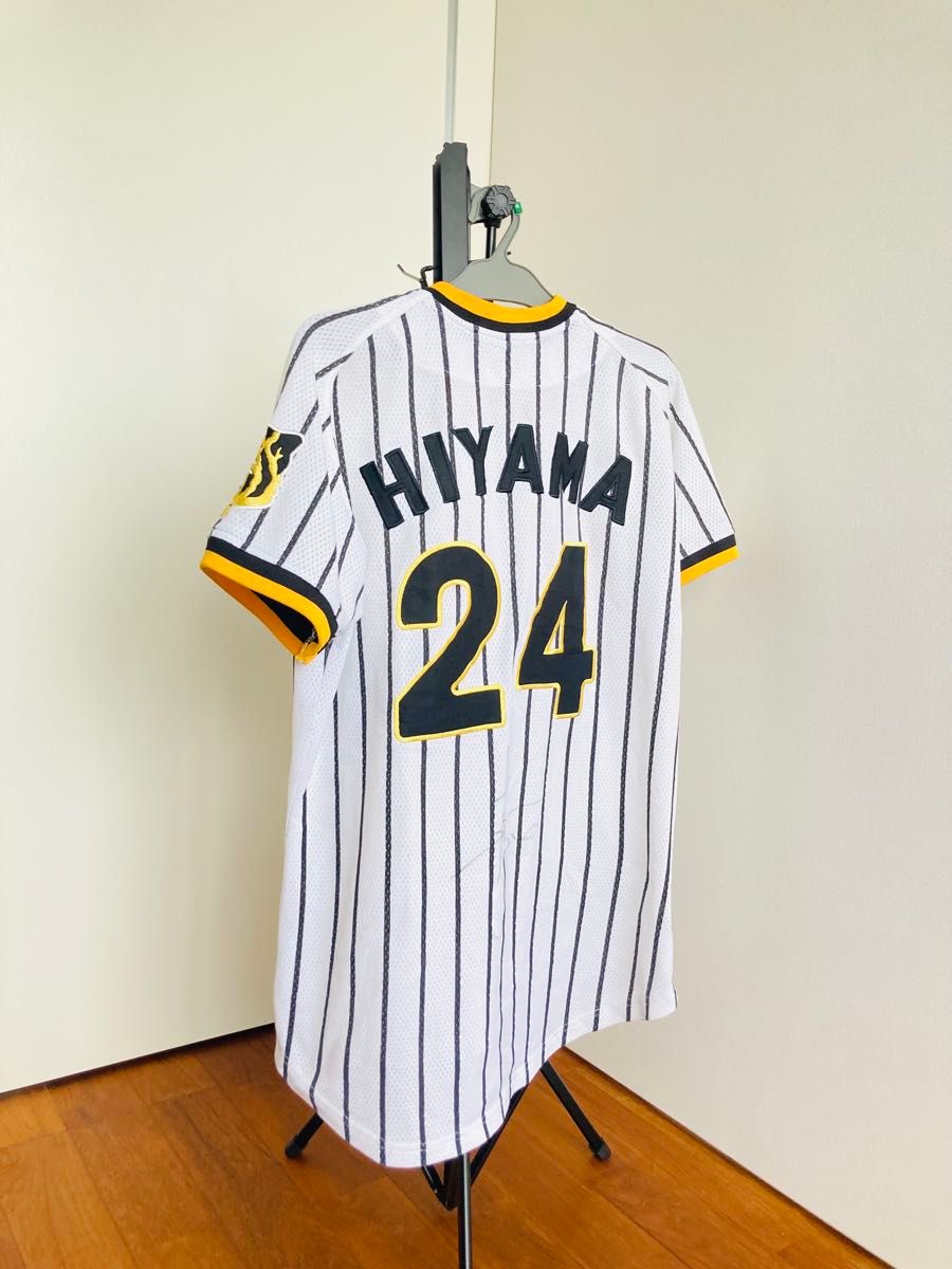 阪神タイガース 復刻 ユニフォーム 桧山進次郎 桧山 メンズM 刺繍 阪神