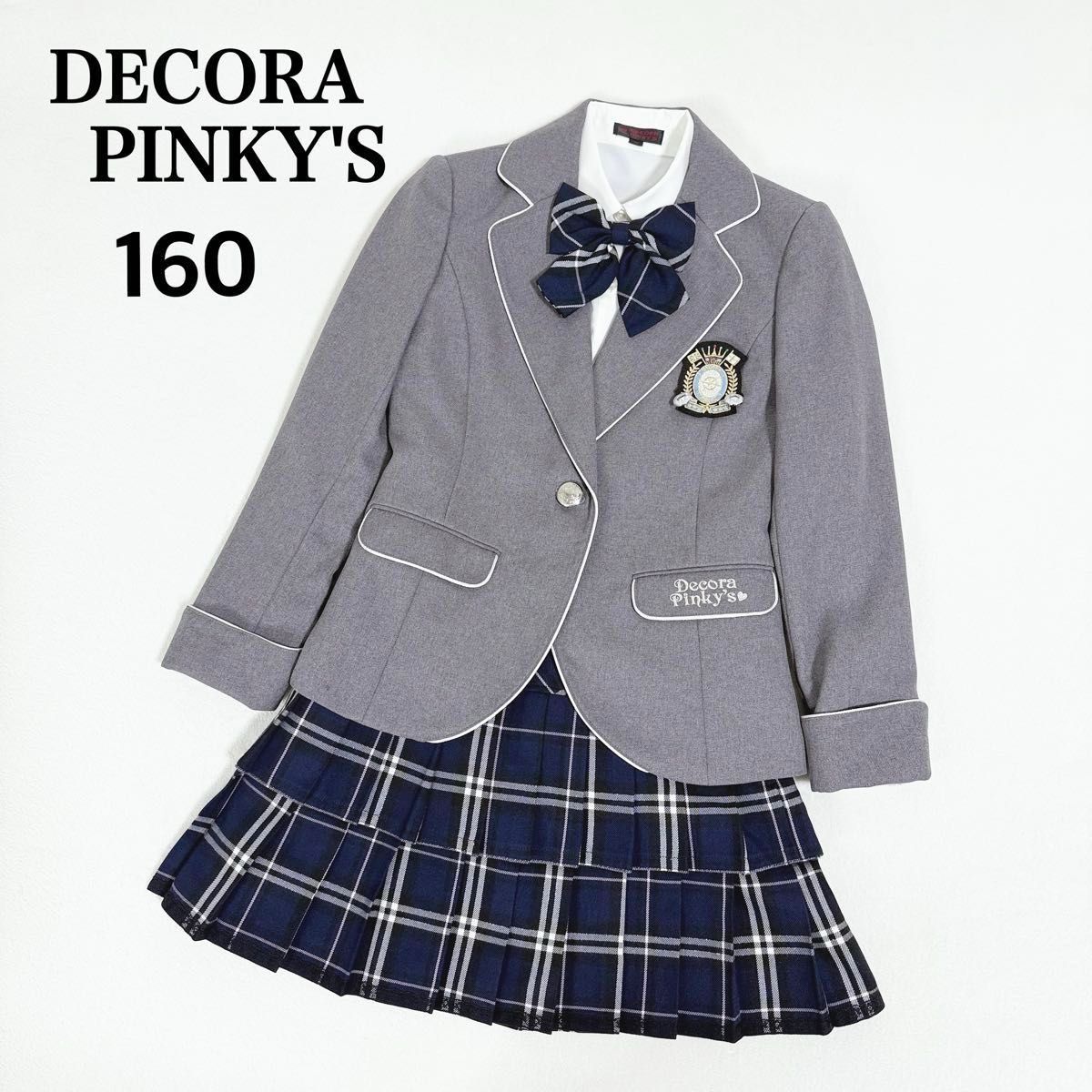 美品】DECORA PINKY'S デコラピンキーズ 卒服 キッズフォーマル 5点