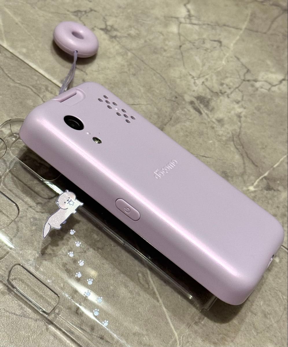 NTT docomo ドコモ キッズケータイ KY-41C ラベンダー／パープルカラー