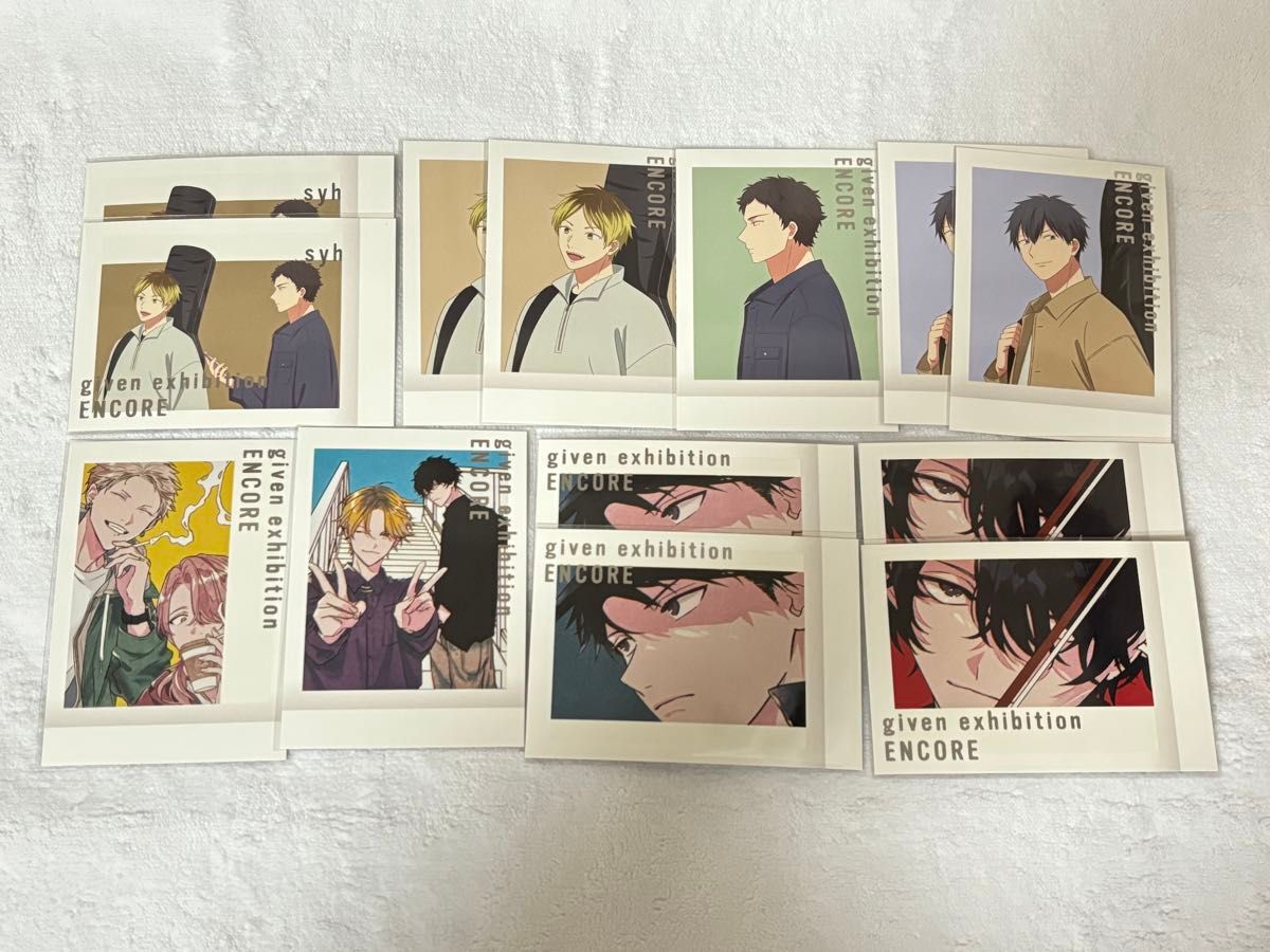 ギヴン展 ギヴン ぱしゃこれ 特典｜Yahoo!フリマ（旧PayPayフリマ）