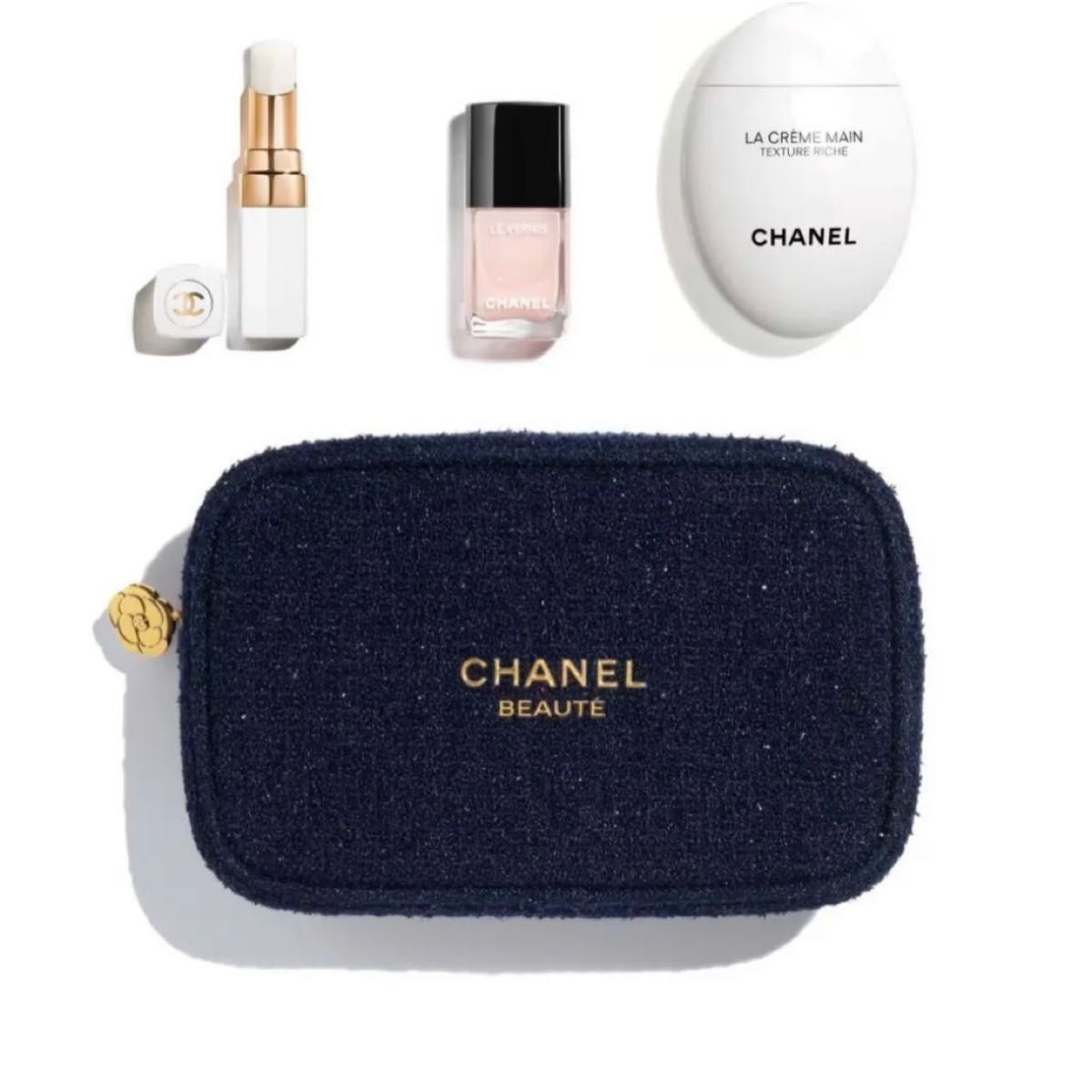 CHANEL シャネル コスメ ポーチ ホリデー限定セット2025リップ アンド