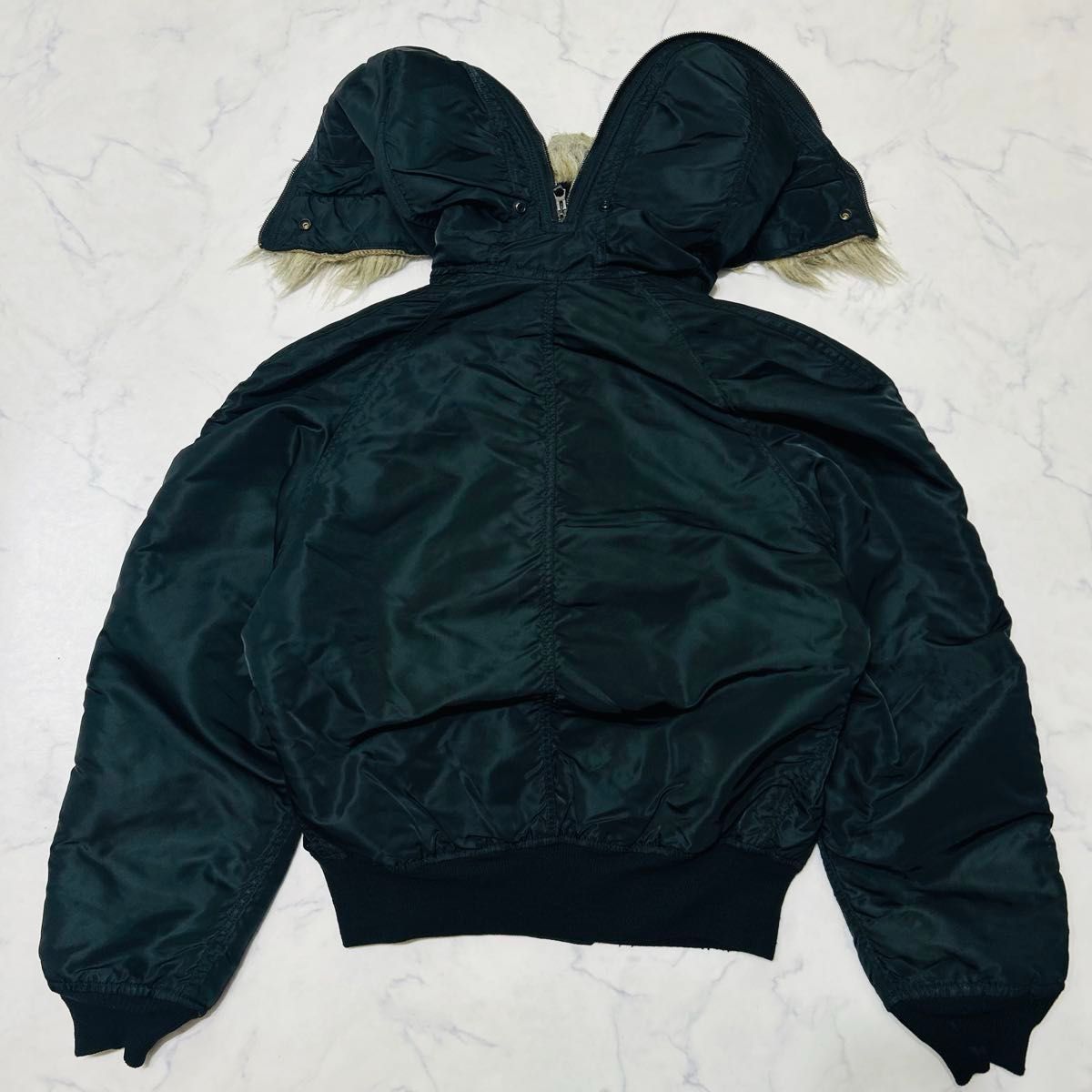希少】80s ALPHA INDUSTRIES アルファインダストリーズ USA製 N-2B 短