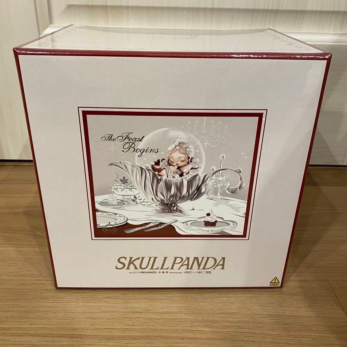 麻*腐様 POP MART SKULLPANDA スカルパンダ スノードーム 期間限定出品