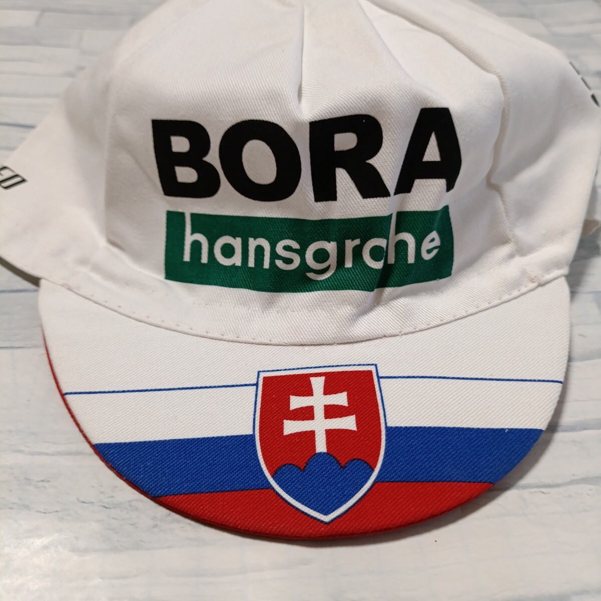 支給品 BORA Hansgrohe サガン サイクルキャップ スロバキア王者