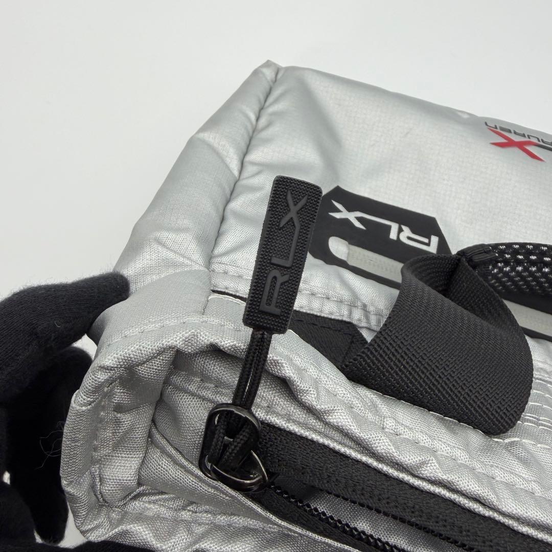 美品】 ラルフローレン RLX シルバー ポーチ ハンドバッグ 美品