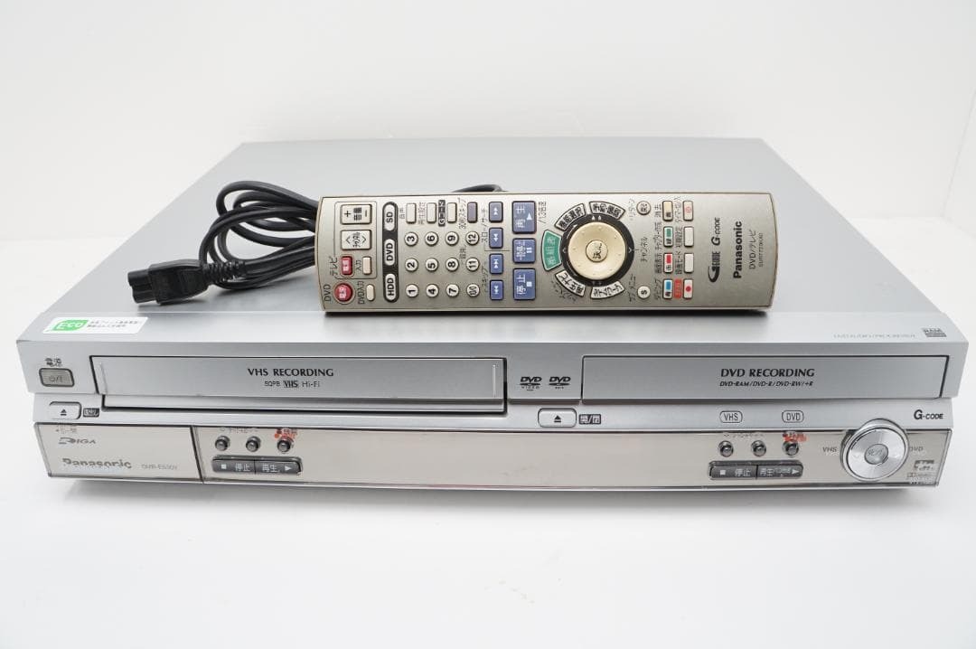 メンテ済動作＞PANASONIC DMR-ES30V VHS/DVD ダビング
