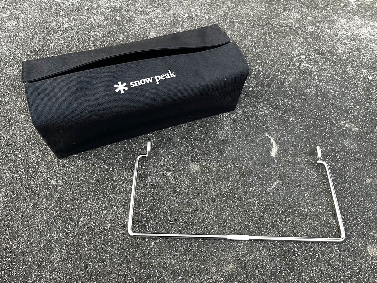 snow peak（スノーピーク）ステンボックスハンガーティッシュケース