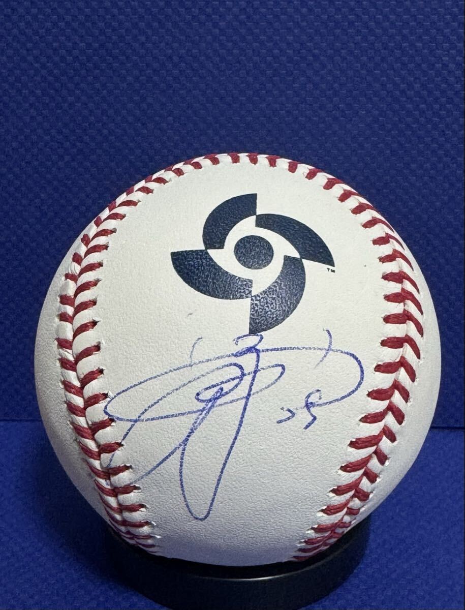 岡本和真 JSA認定直筆サインボール 侍JAPAN WBC 読売ジャイアンツ 山本