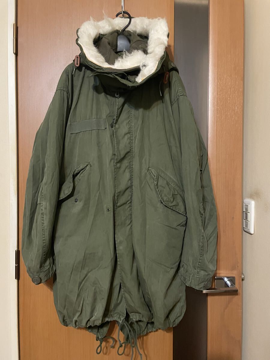 希少 70s『US ARMY』M-65フィッシュテールパーカー フルセット