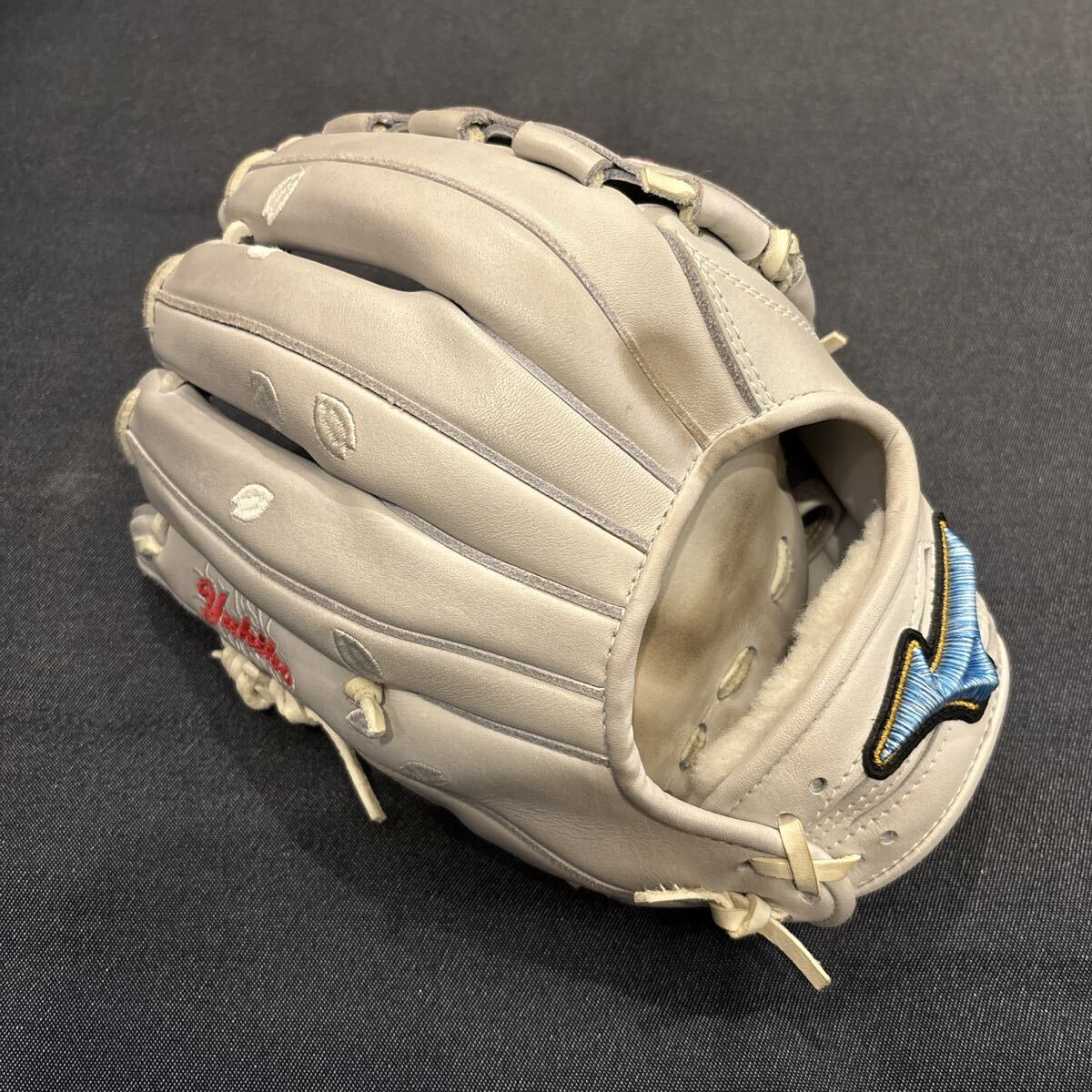 上野由岐子投手 プロ支給品 実使用グローブ ビックカメラ 直筆サイン
