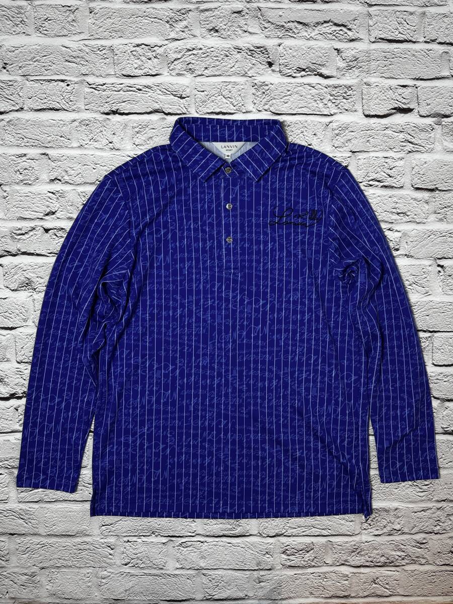 美品 LANVIN SPORT ランバン スポール 長袖シャツ w0525-1118-⑪-①