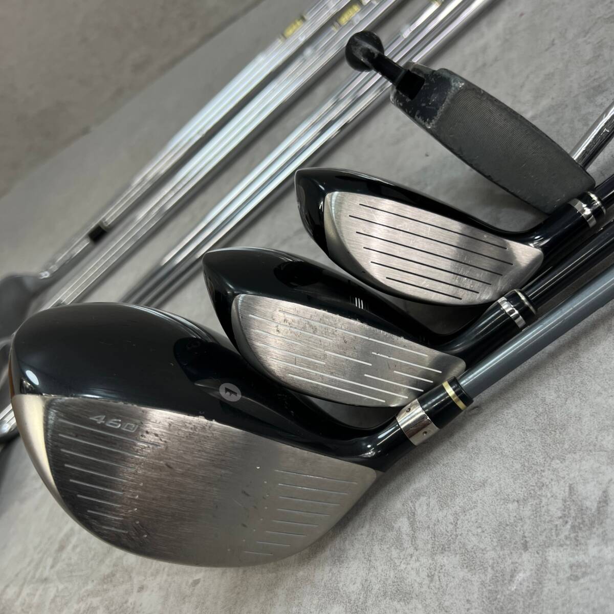 ナイキ ダンロップ PRGR メンズゴルフ13本セット 右利き用 NIKE DUNLOP