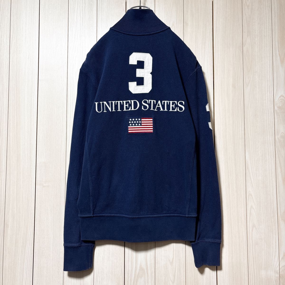 美品 90sポロラルフローレン トラックジャケット USA ビッグポニー