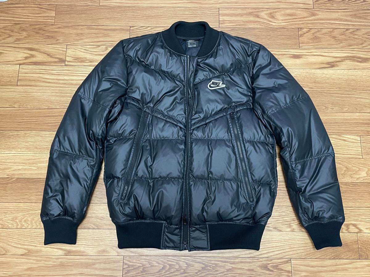 美品 NIKE ナイキ ダウンジャケット ボンバージャケット Lサイズ