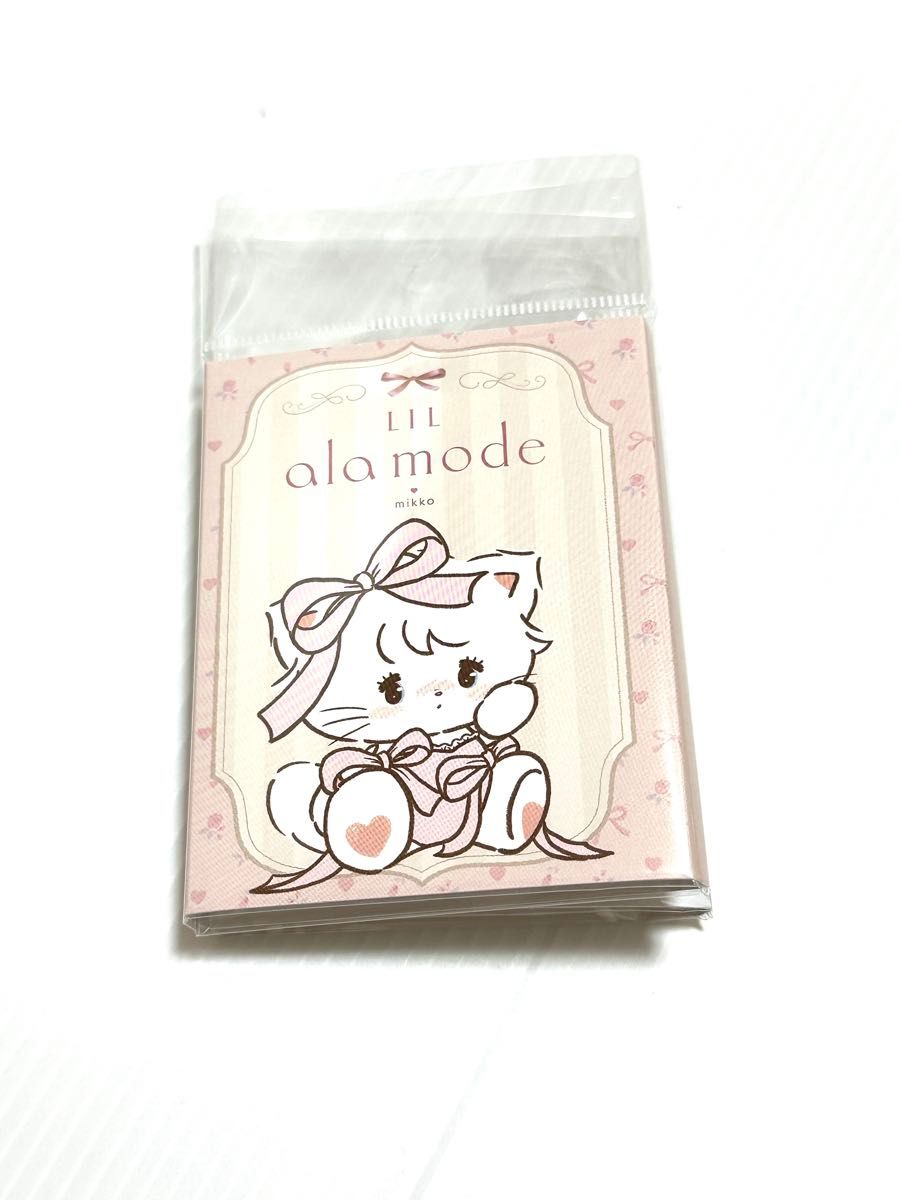 新品 mikko Lil ala mode パタパタメモふせん リルアラモード｜Yahoo