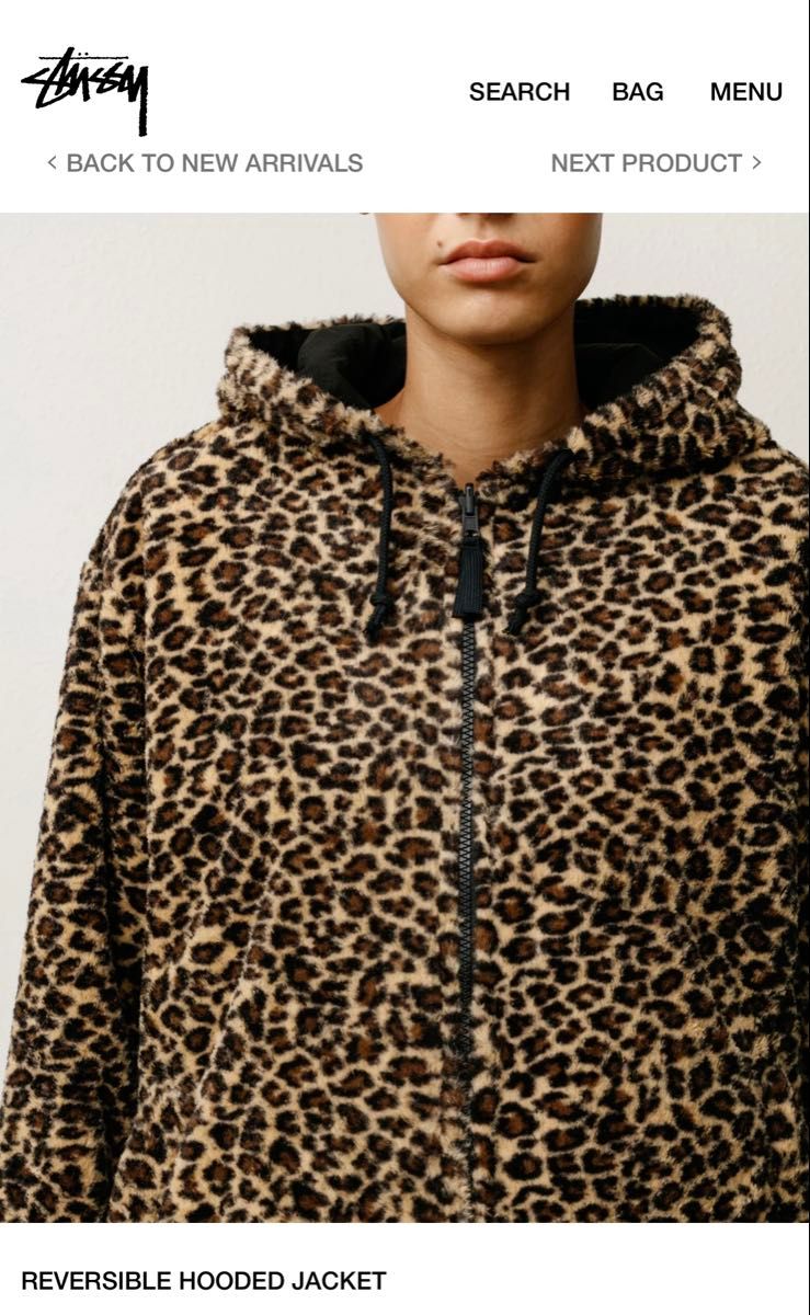 Stussy REVERSIBLE HOODED JACKET ステューシー｜Yahoo!フリマ（旧