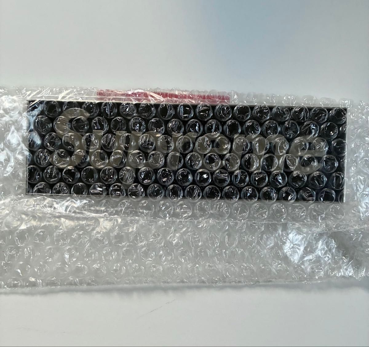 2枚SET supreme Box Logo Car Emblem 赤 黒 シュプリーム ボックス